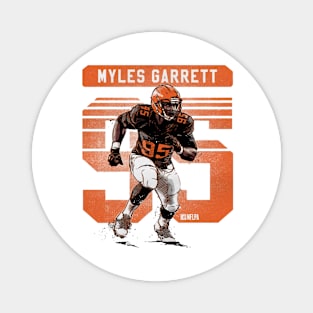 Myles Garrett Cleveland Grunge Magnet